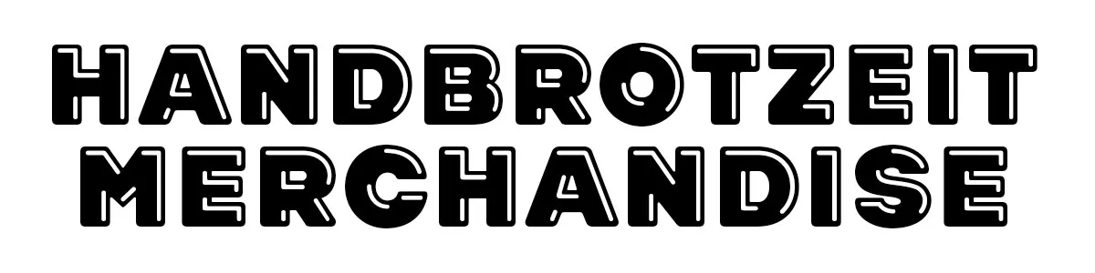 Handbrotzeit Merchandise font logo