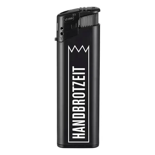handbrotzeit das original handbrot feuerzeug lighter logo